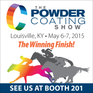 IntelliFinishing will be at The Powder Coating Show 2015 - See Us at Booth 201 IntelliFinishing will be at The Powder Coating Show 2015 - See Us at Booth 201